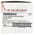 Campbell Chain & Fittings CHAIN SASH#8 COPR 100' T0880844N